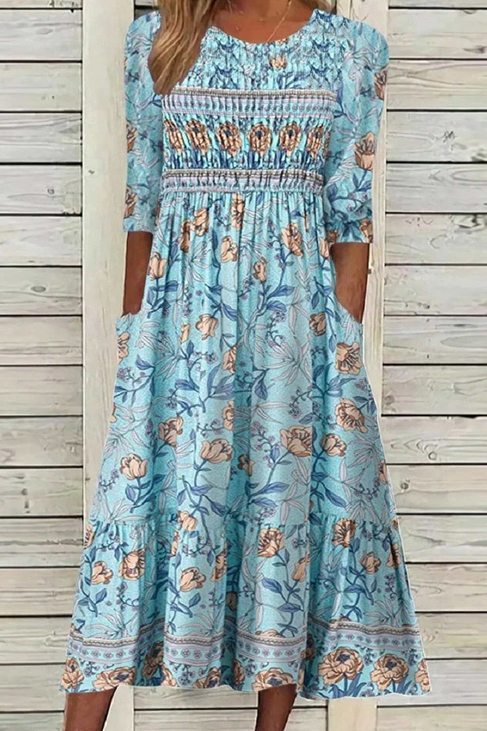 Petal Muse pour Femme – Robe Légère et Fluide Printemps Été