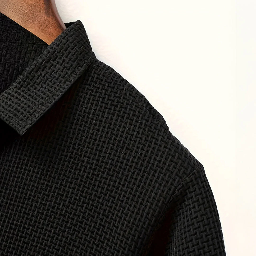 Polo Homme Décontracté Ultra-Doux Extensible – Top Tricot à Manches Courtes Confort - Image 17