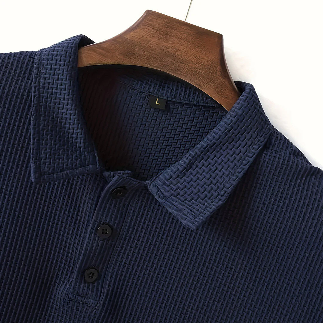 Polo Homme Décontracté Ultra-Doux Extensible – Top Tricot à Manches Courtes Confort - Image 25