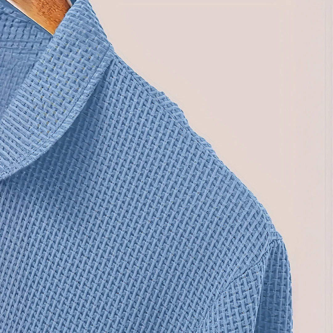 Polo Homme Décontracté Ultra-Doux Extensible – Top Tricot à Manches Courtes Confort - Image 8