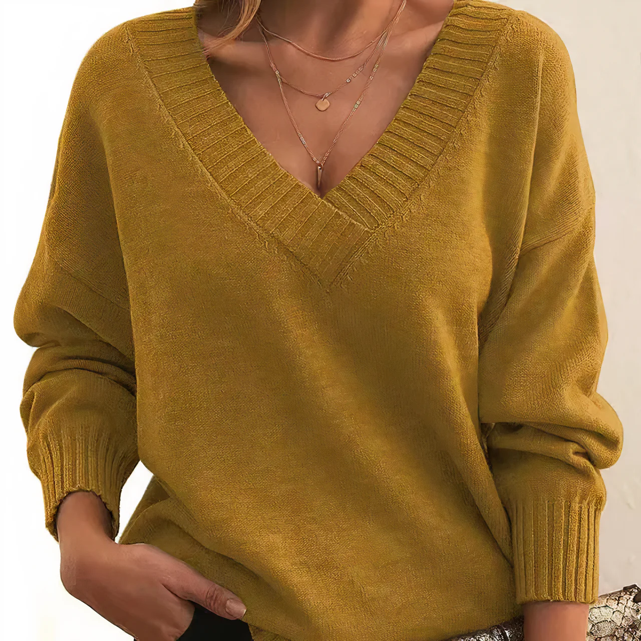 Pull Femme En Cachemire Doux Premium – Élégant et Chaleureux - Image 5