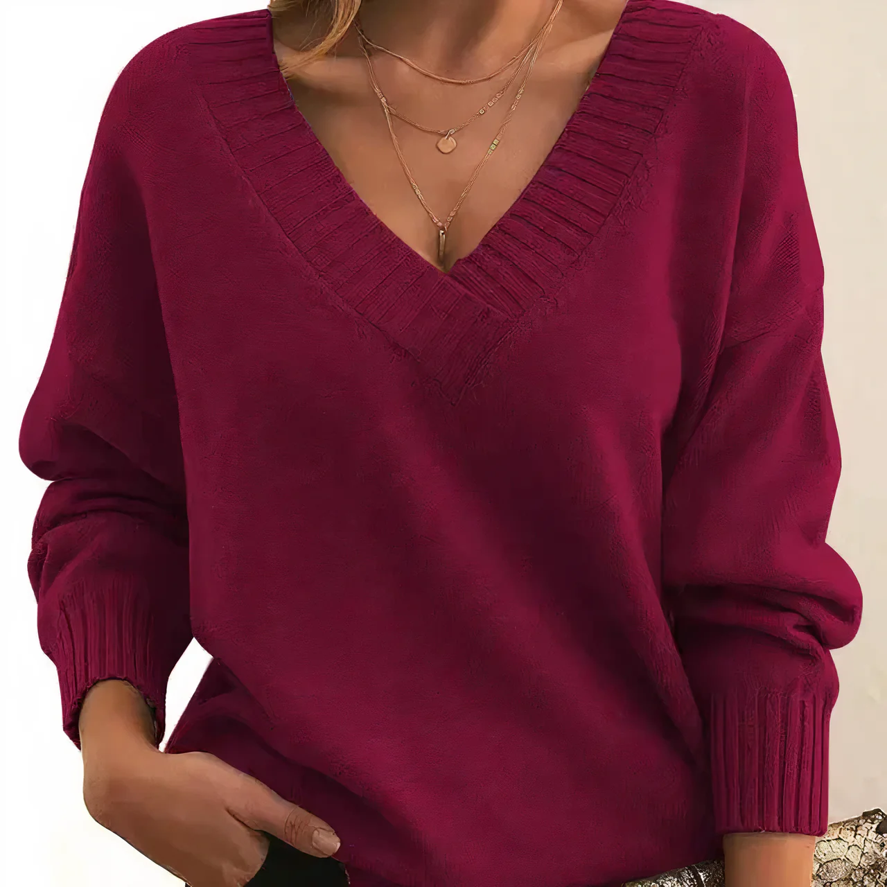 Pull Femme En Cachemire Doux Premium – Élégant et Chaleureux - Image 6
