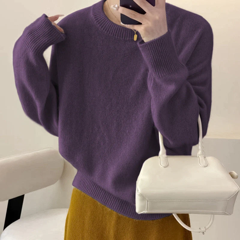 Pull Femme Oversize Luxueux – Jumper Coupe Ample en Mélange de Mohair - Image 10
