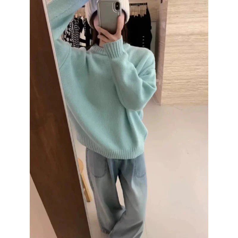 Pull Femme Oversize Luxueux – Jumper Coupe Ample en Mélange de Mohair - Image 16