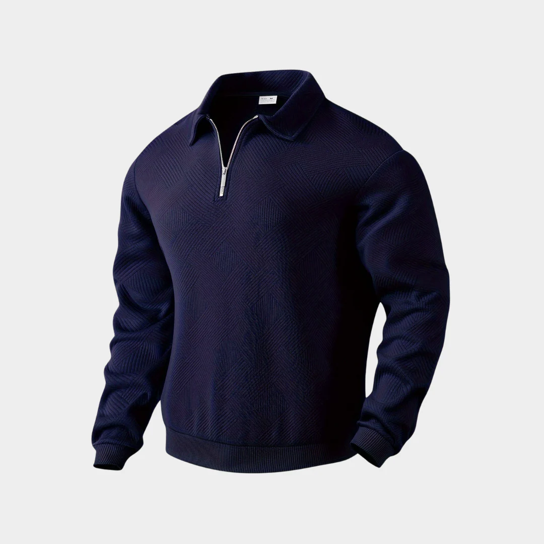 Pull Premium à Demi-Zip pour Homme - Image 3