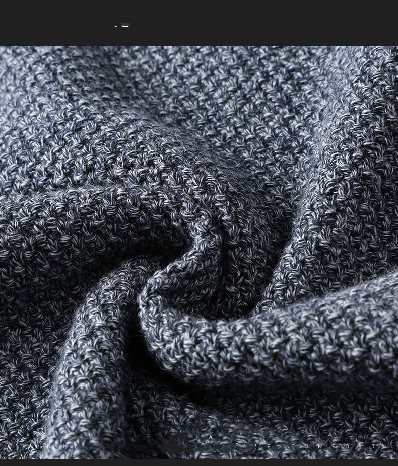 Pull ras du cou à rayures pour homme – Tricot confortable et élégant - Image 6