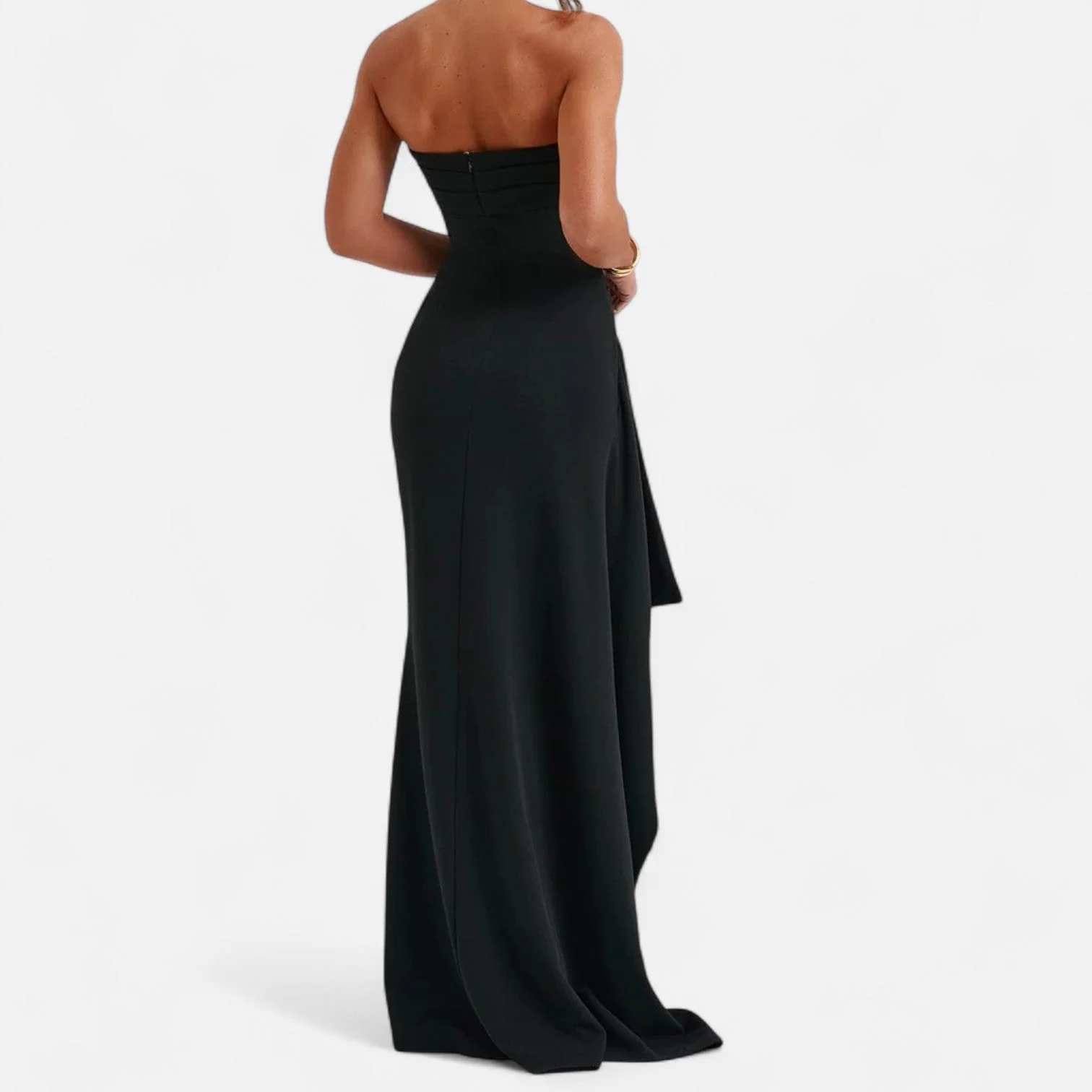 Robe bustier fendue pour femme – Style glamour contemporain, audacieux et élégant pour une soirée élégante - Image 6