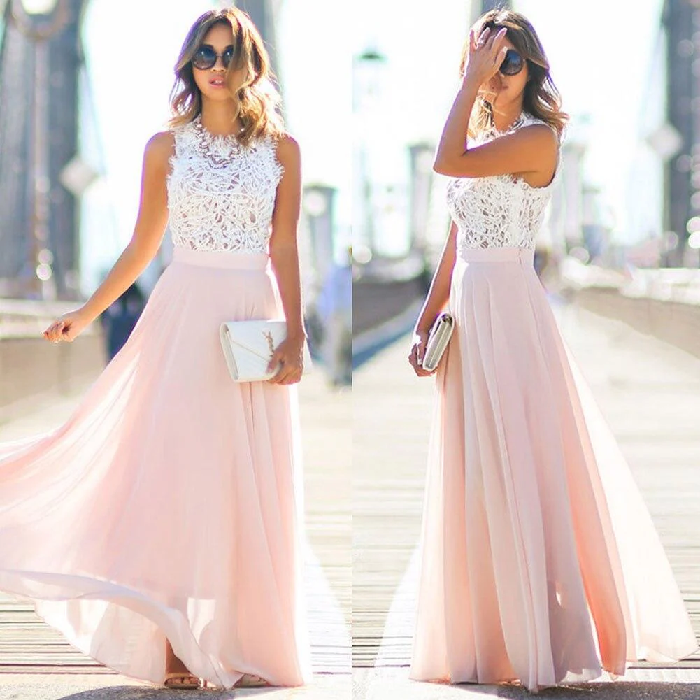 Robe d’été en dentelle élégante pour femme - Image 4