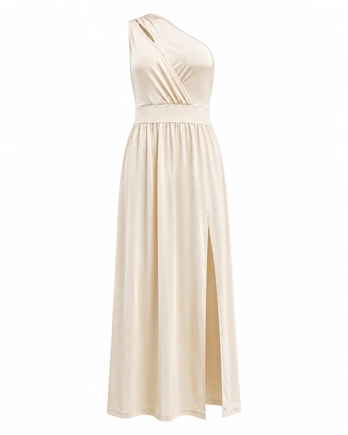 Robe de soiree femme asymetrique avec fente - Elegante et glamour - Image 7
