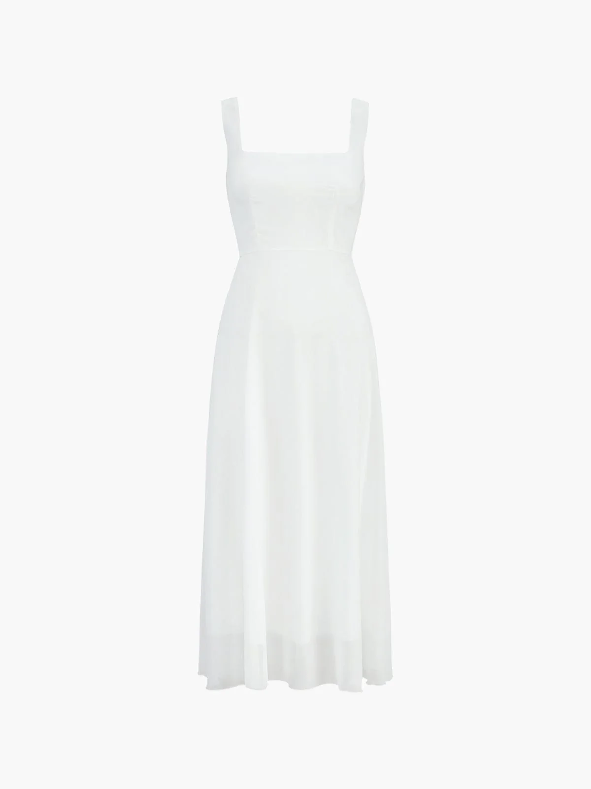 Robe d’été femme à col carré – Coupe classique et féminine - Image 3