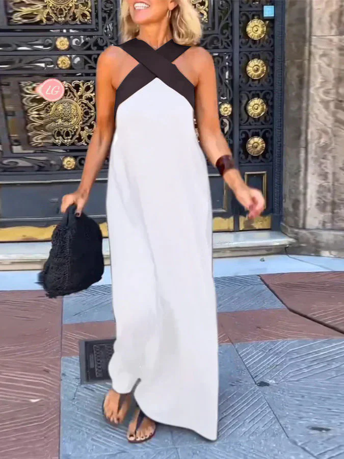 Robe D'Été Femme Coupe Fluide Et Col Croisé Flatteur - Image 8