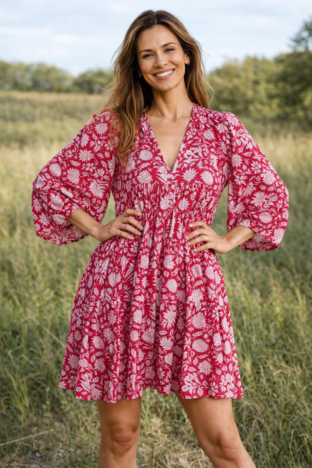 Robe d'été femme imprimée – Coupe légère et style féminin - Image 3