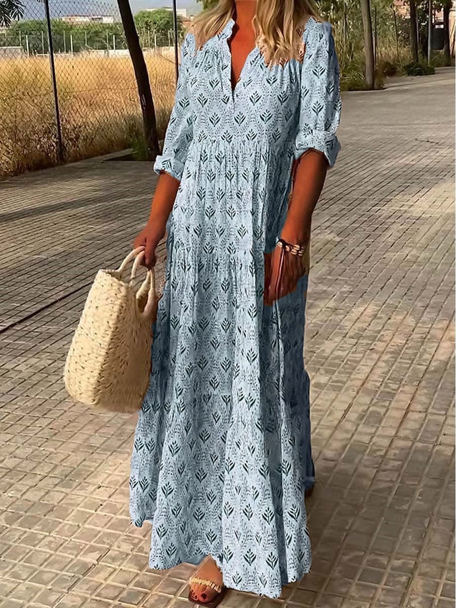 Robe d'Été Romantique en Lin - Image 4