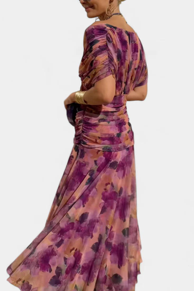 Robe elegante femme imprimee - Fluide et feminine - Image 12