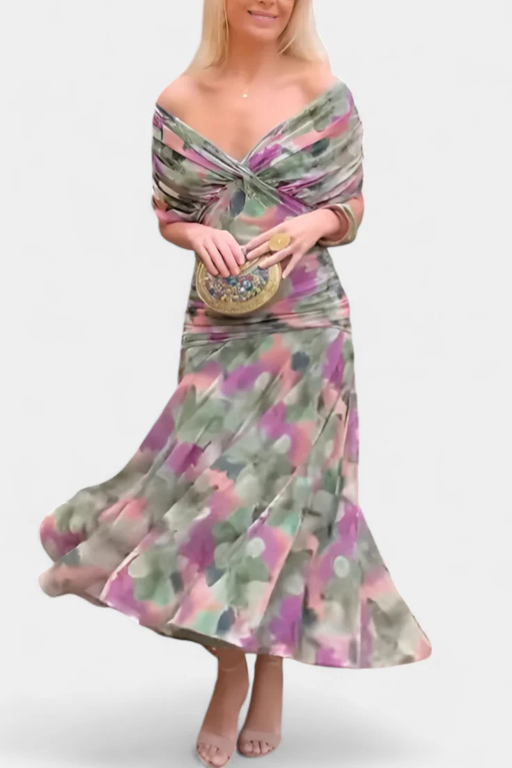 Robe elegante femme imprimee - Fluide et feminine - Image 5