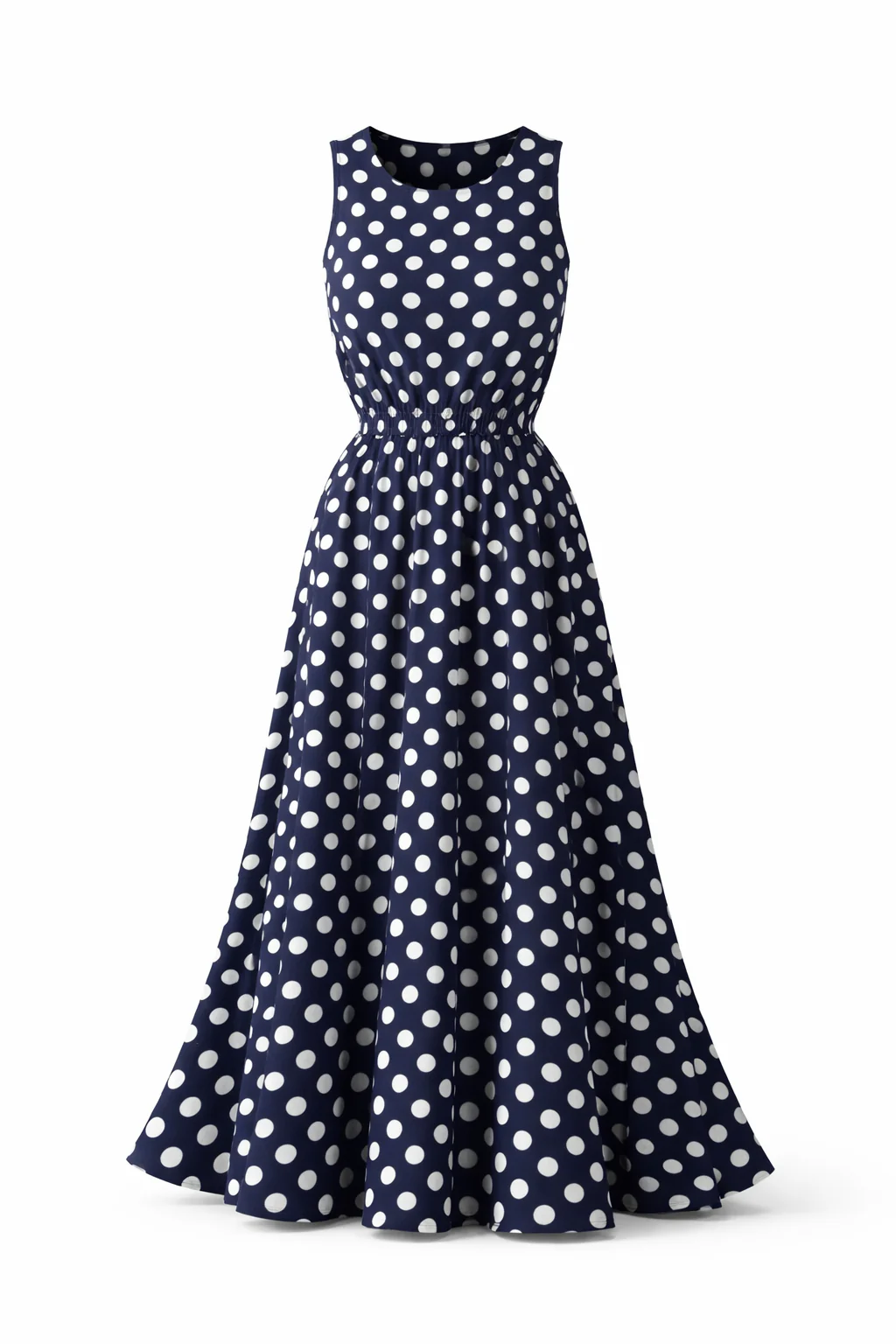 Robe femme à pois – Coupe féminine et style vintage chic - Image 6