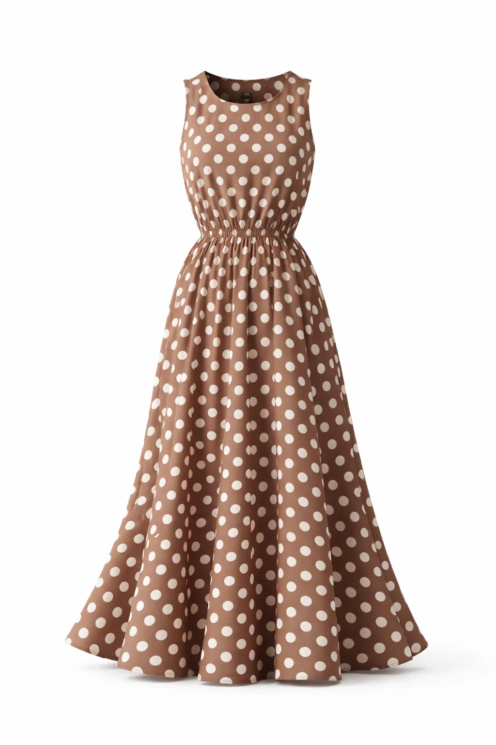 Robe femme à pois – Coupe féminine et style vintage chic - Image 8