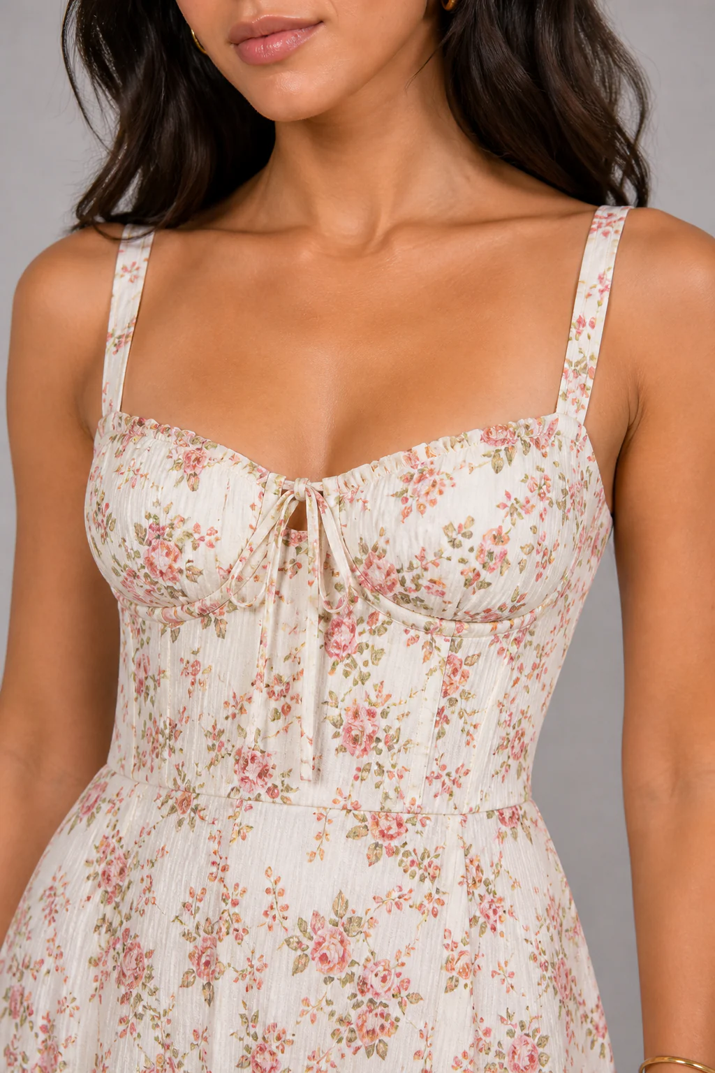 Robe femme romantique a coupe fluide - Douce et elegante - Image 2