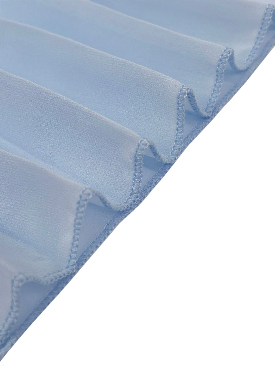 Robe Longue de Soirée en Gaze pour Femme – Col Bateau Élégant - Image 14