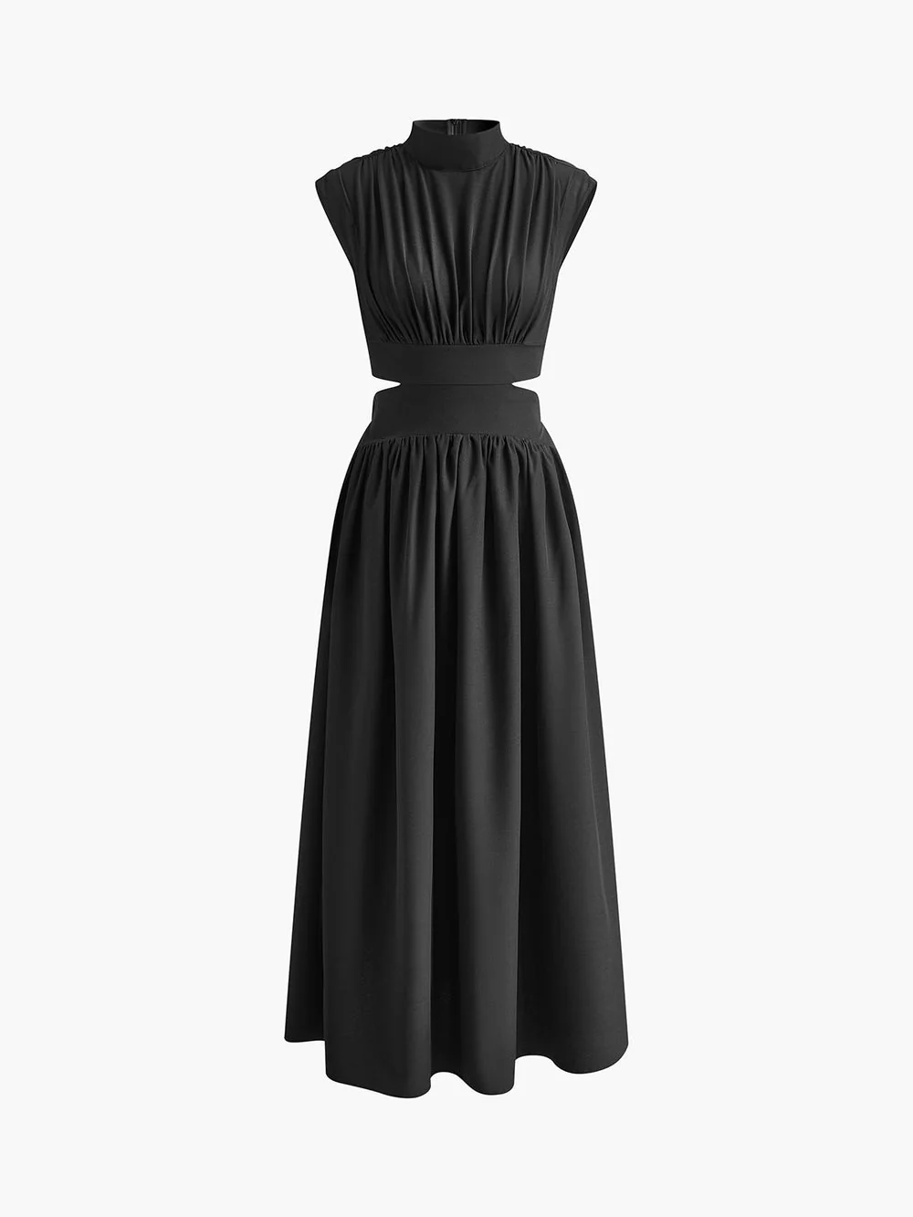 Robe longue pour femme avec décolleté hanches ouvertes - Robe élégante et fluide - Image 5