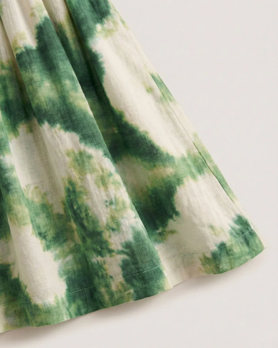 Robe maxi à ceinture nouée pour femme – Style fluide et élégant, idéal pour les fêtes - Image 5
