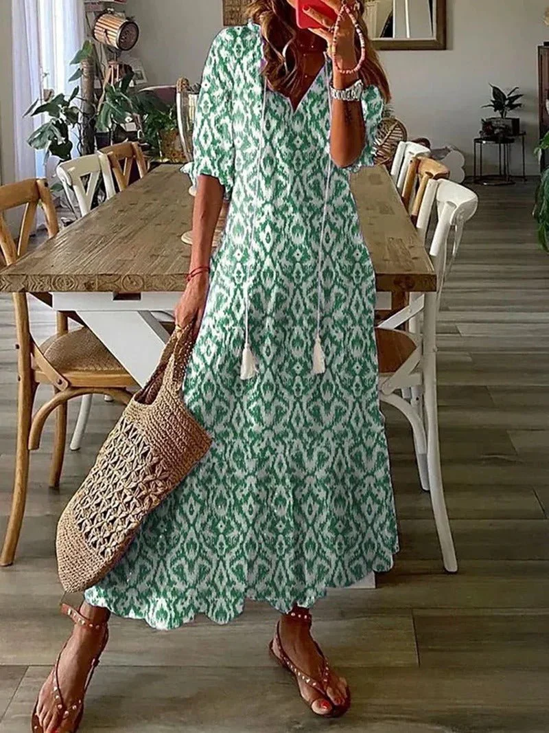 Robe maxi bohème femme – Flatteuse et fluide - Image 2