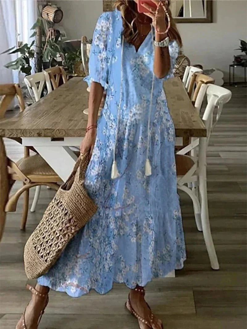 Robe maxi bohème femme – Flatteuse et fluide - Image 3