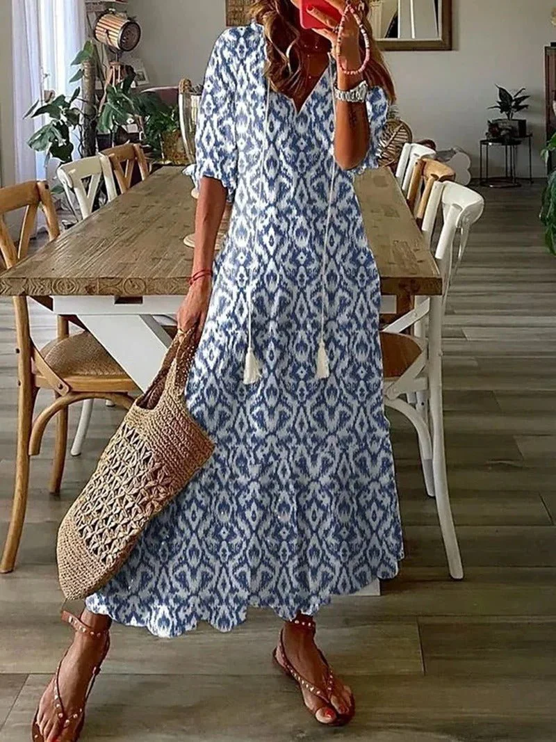Robe maxi bohème femme – Flatteuse et fluide - Image 6