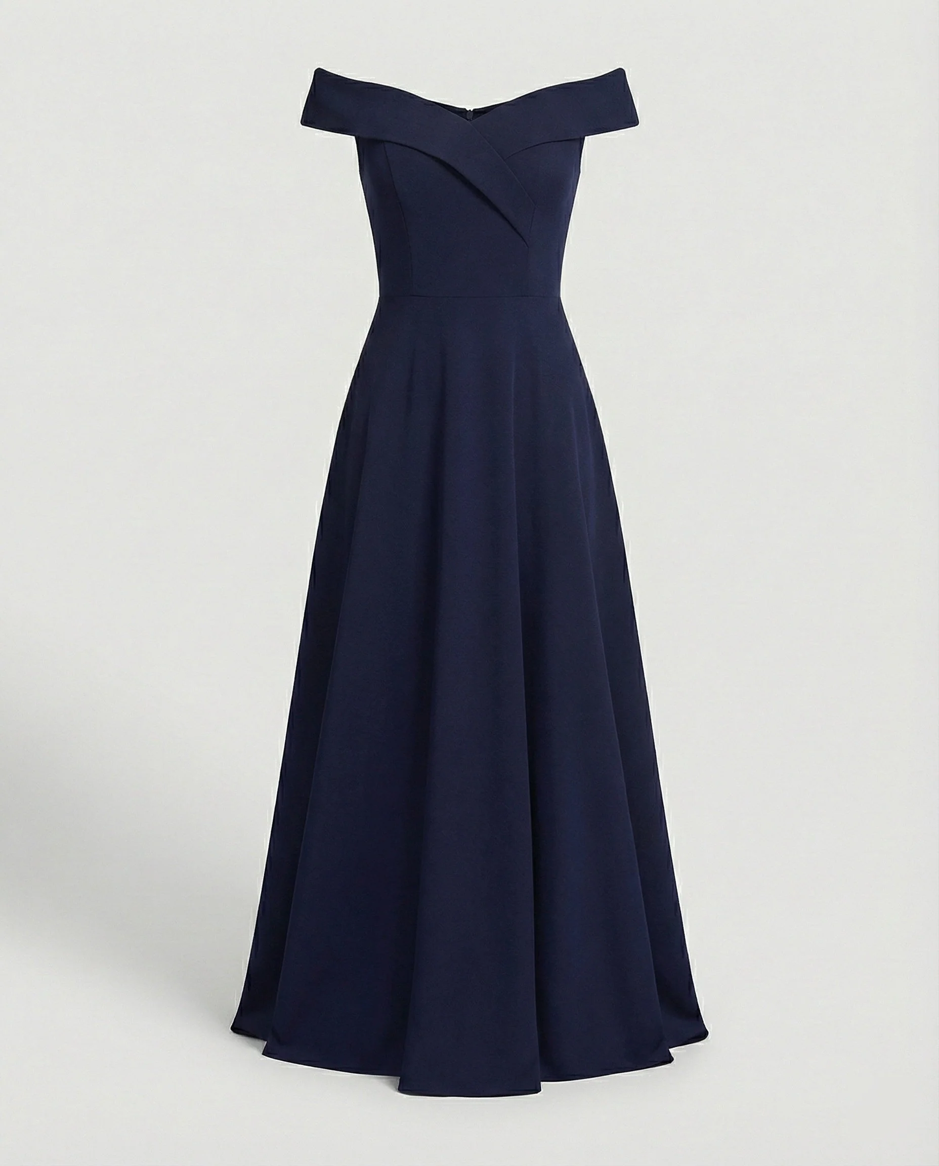 Robe maxi femme bustier epaule denudee - Elegante et ajustee - Image 6