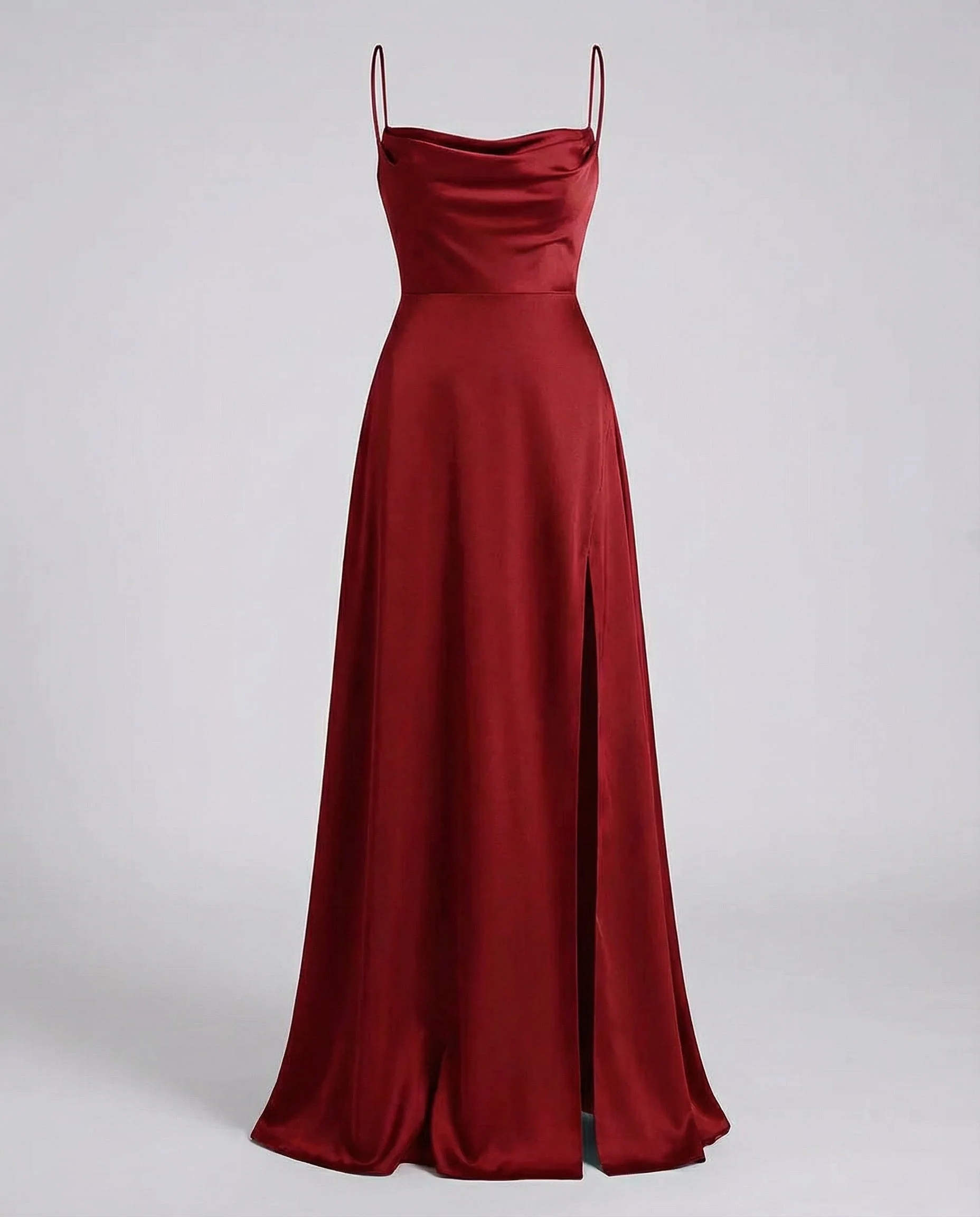 Robe maxi femme fluide a fente - Elegante et flatteuse - Image 4