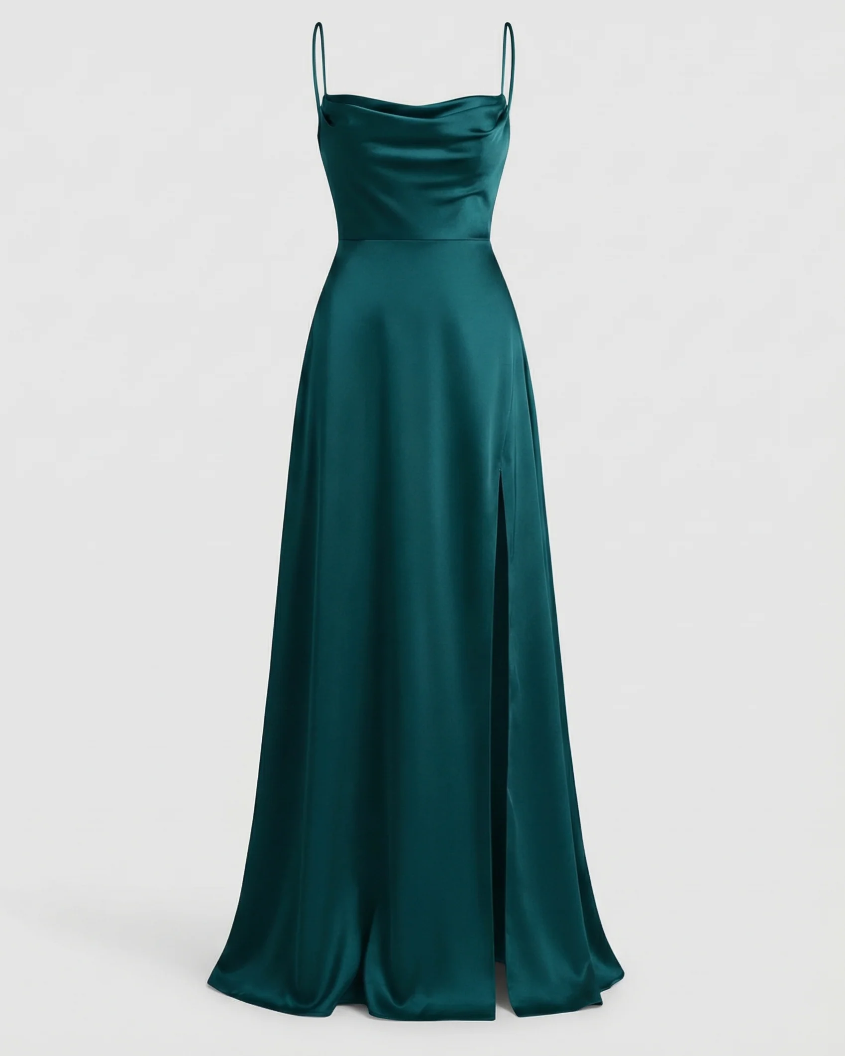 Robe maxi femme fluide a fente - Elegante et flatteuse - Image 5