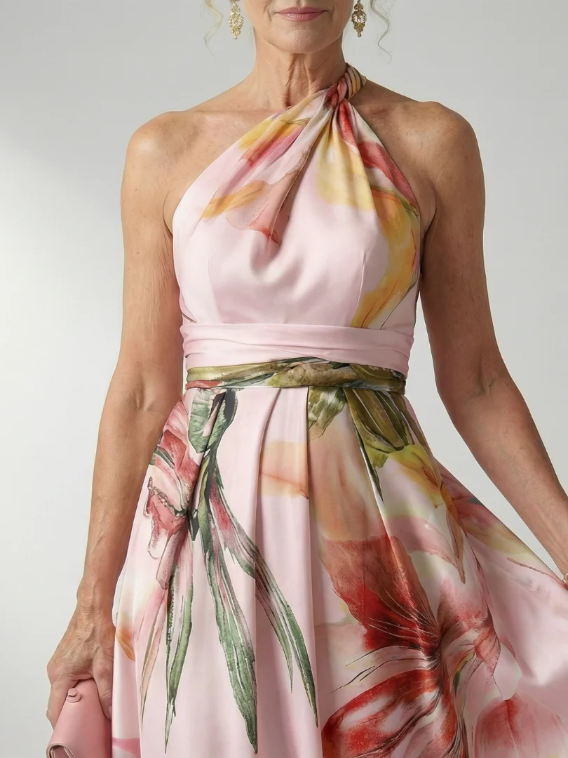 Robe maxi fleurie femme legere - Douce et feminine - Image 10