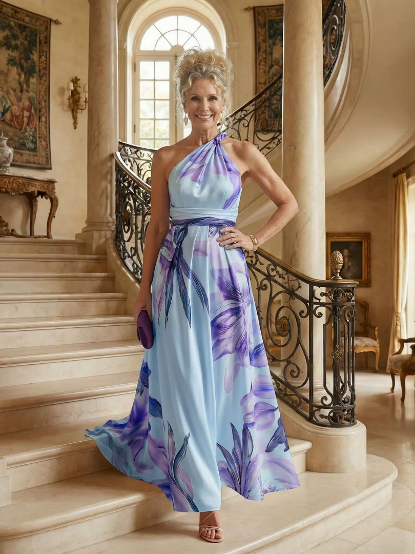 Robe maxi fleurie femme legere - Douce et feminine - Image 12