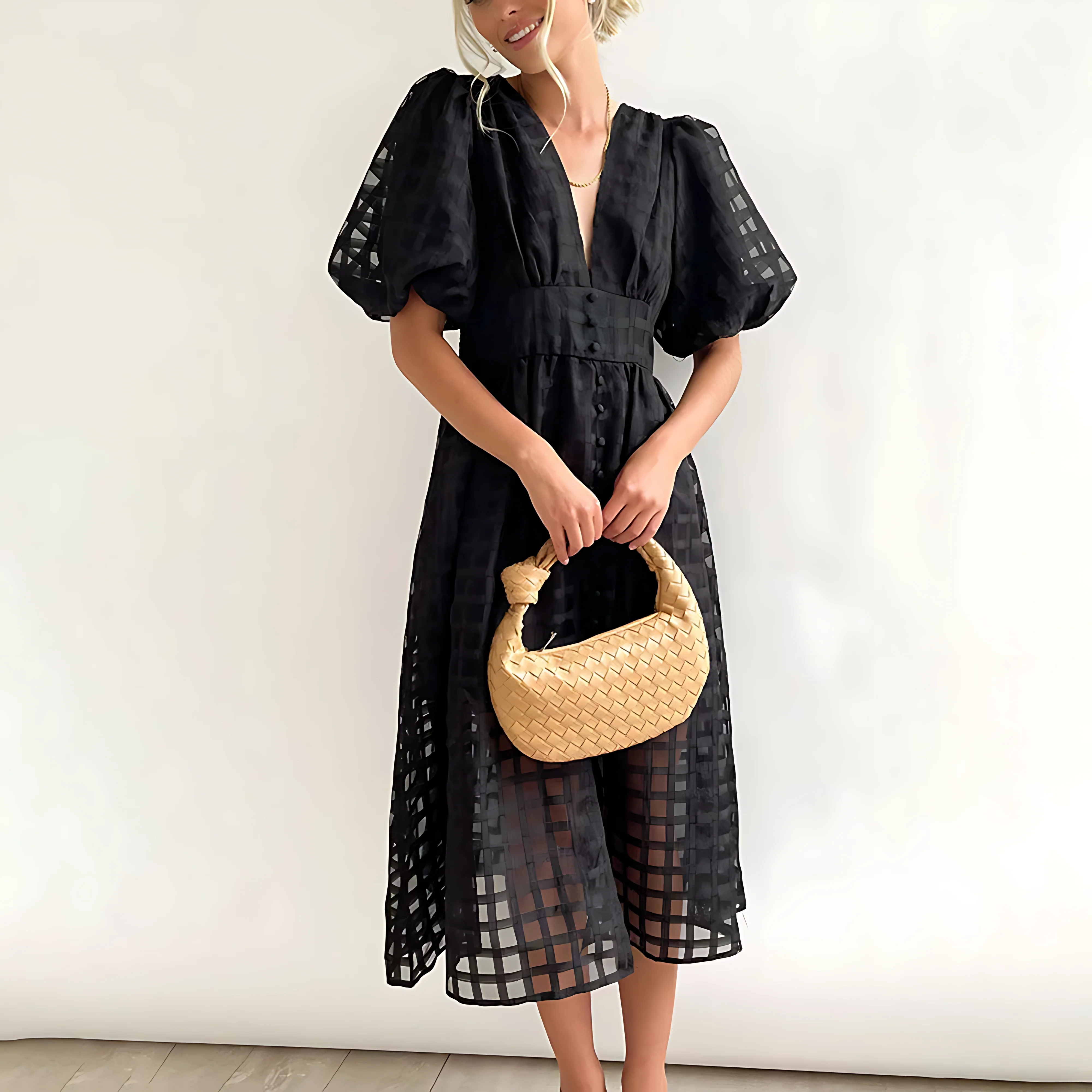 Robe midi d'été femme – Élégante et légère - Image 2
