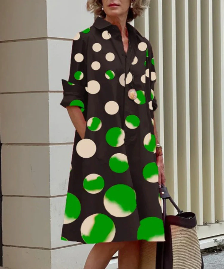 Robe midi décontractée pour femme en coton et lin – Coupe confortable pour tous les jours - Image 7