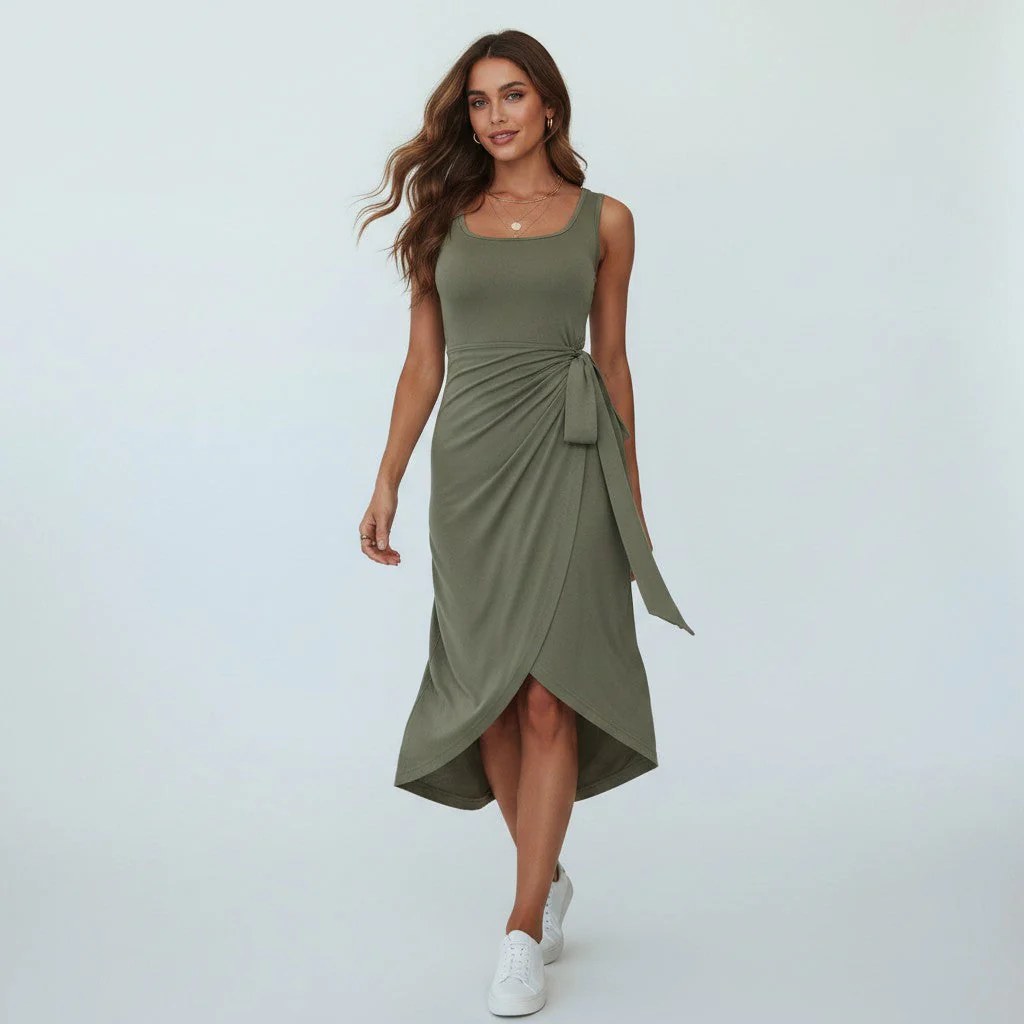 Robe portefeuille femme stretch - Confortable et elegante
