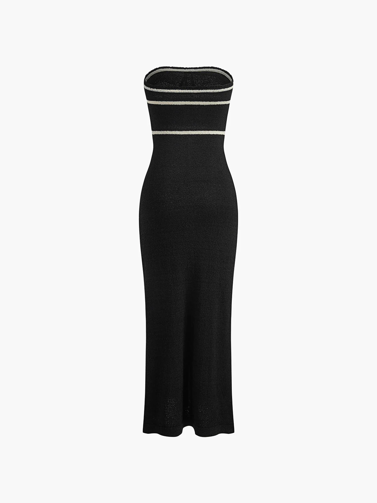 Robe Tube Bouclé Élégante pour Femme – Robe Midi Chic - Image 6