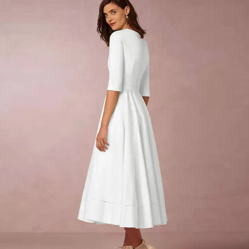 Robe Vintage Femme Ligne A Années 60 à Jupe Évasée – Élégante et Féminine - Image 2