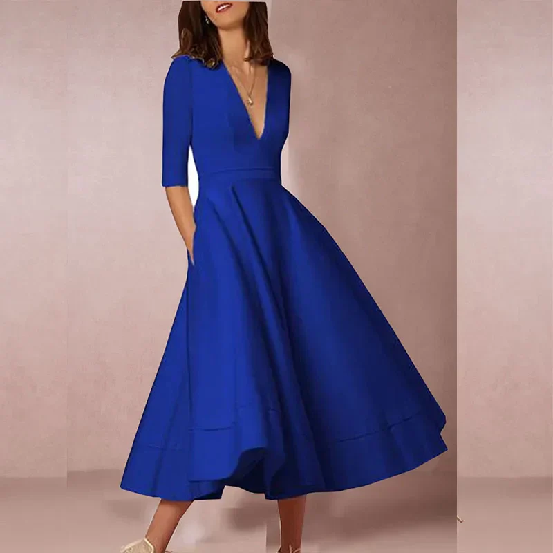 Robe Vintage Femme Ligne A Années 60 à Jupe Évasée – Élégante et Féminine - Image 8