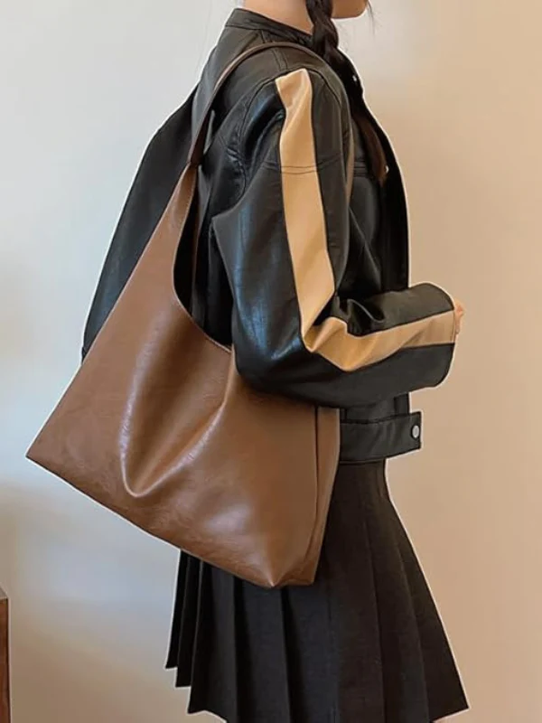 Sac à bandoulière en cuir pour femme - Image 2