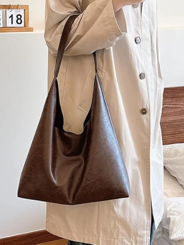 Sac à bandoulière en cuir pour femme - Image 5