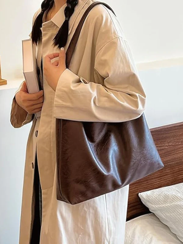 Sac à bandoulière en cuir pour femme - Image 6