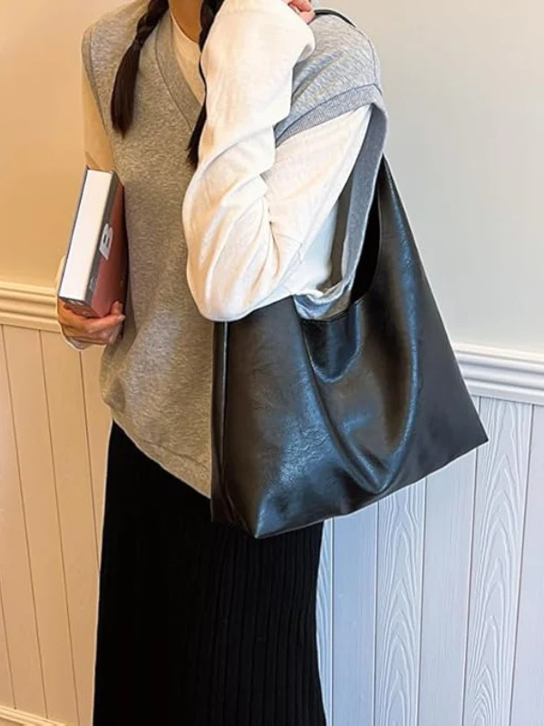 Sac à bandoulière en cuir pour femme - Image 9