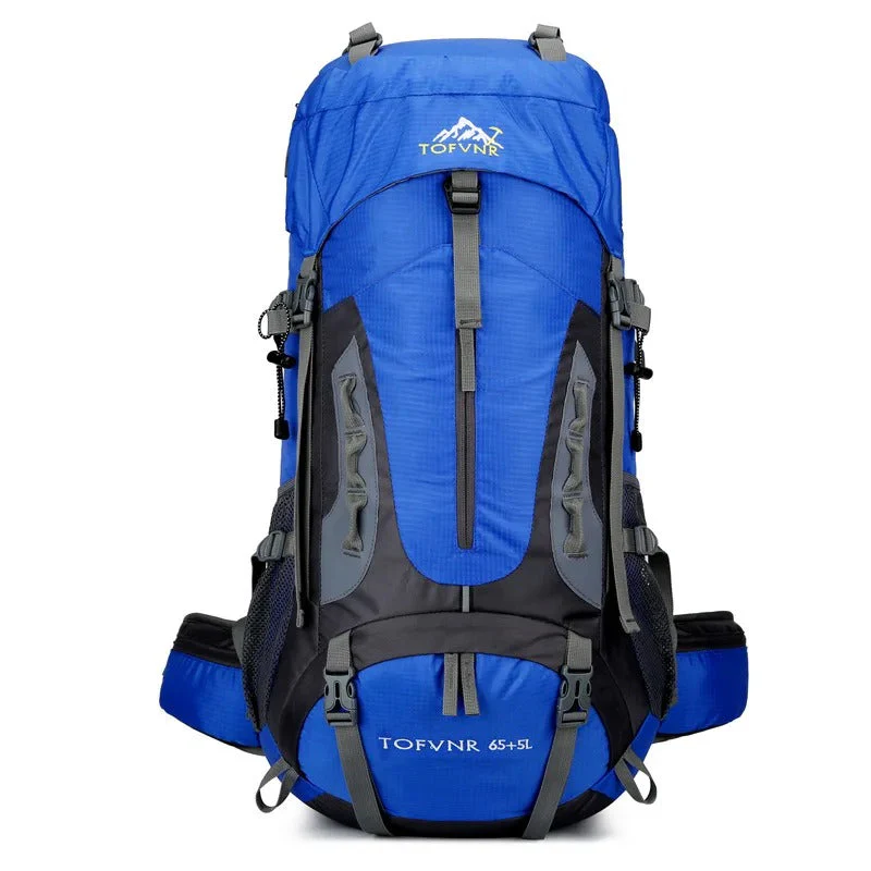 Sac à dos de randonnée étanche 60L – Grand sac extérieur pour camping, trekking et voyage - Image 12