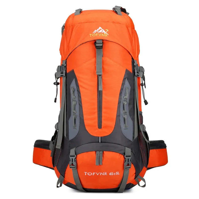 Sac à dos de randonnée étanche 60L – Grand sac extérieur pour camping, trekking et voyage - Image 14