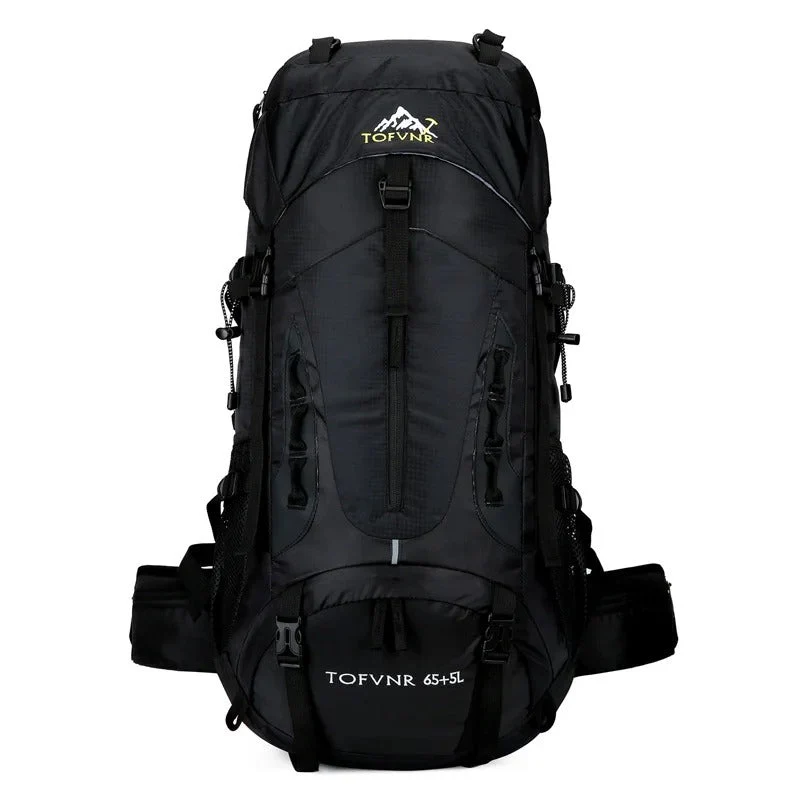 Sac à dos de randonnée étanche 60L – Grand sac extérieur pour camping, trekking et voyage - Image 2