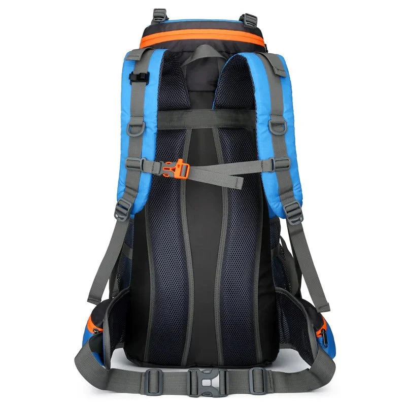 Sac à dos de randonnée étanche 60L – Grand sac extérieur pour camping, trekking et voyage - Image 7