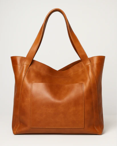 Sac bandoulière en cuir – Design classique, élégant et stylé - Image 3