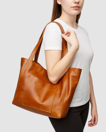 Sac bandoulière en cuir – Design classique, élégant et stylé - Image 6