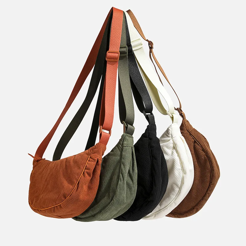 Sac Bandoulière en Velours Côtelé Premium Femme – Petit Sac à Épaule - Image 11